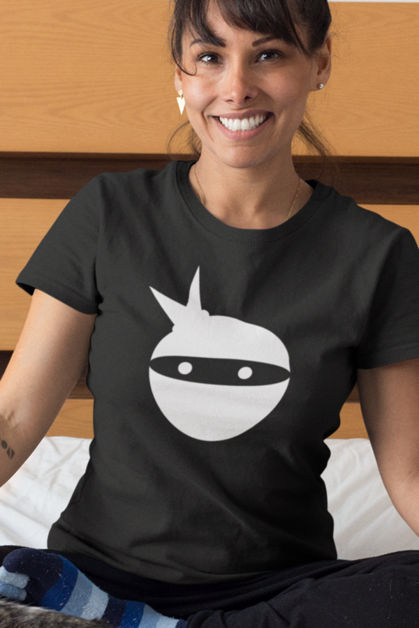 Debt Ninjas Ladies Black T Shirt