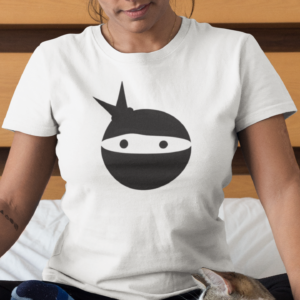 Debt Ninjas White Ladies T Shirt